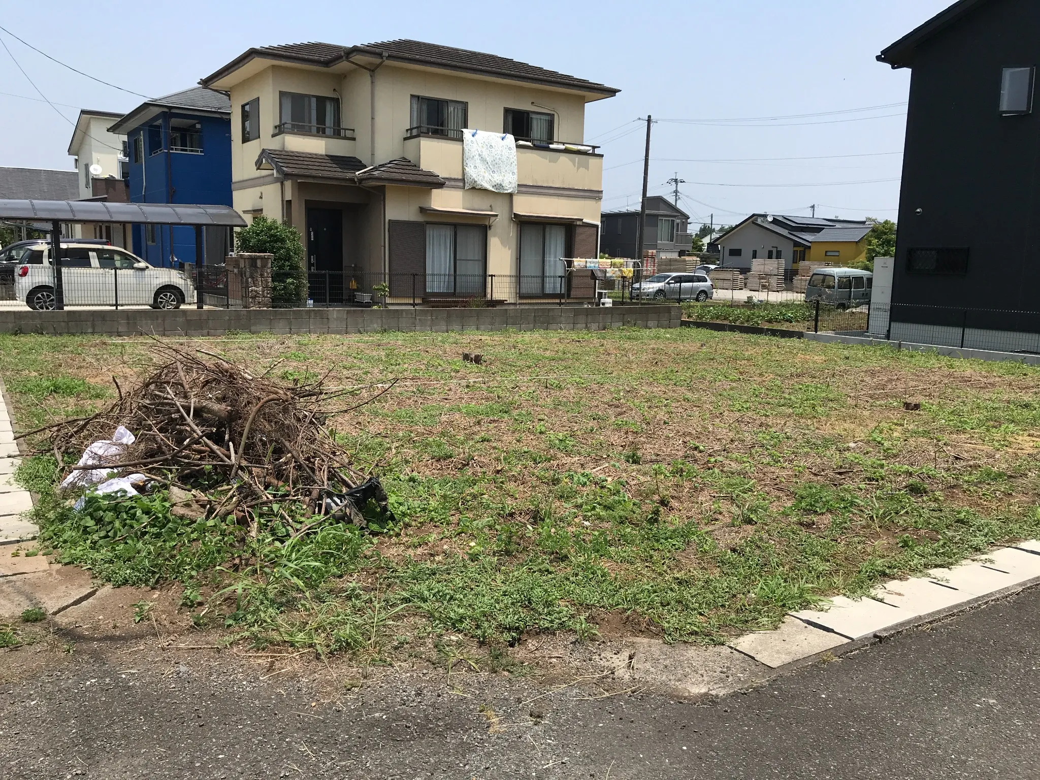 上益城郡甲佐町で注文住宅を建てる前の土地